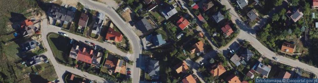 Zdjęcie satelitarne Kasztanowa ul.