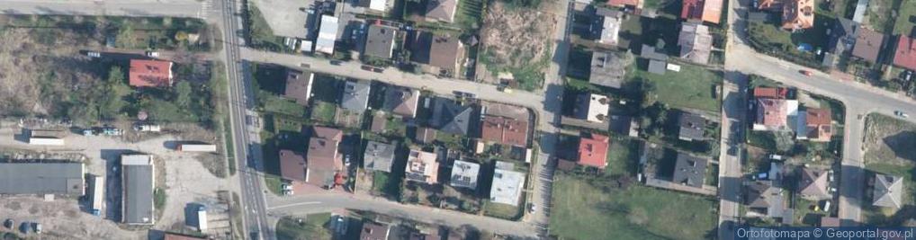 Zdjęcie satelitarne Kasztanowa ul.
