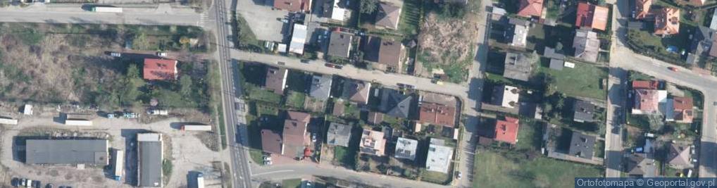 Zdjęcie satelitarne Kasztanowa ul.