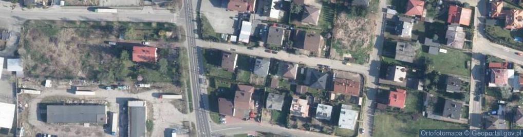 Zdjęcie satelitarne Kasztanowa ul.