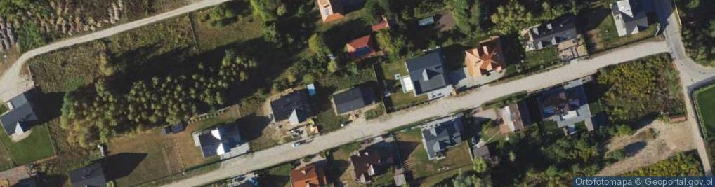 Zdjęcie satelitarne Kasztanowa ul.