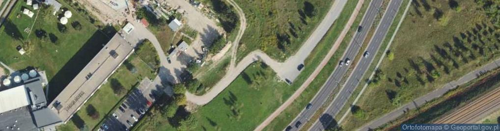 Zdjęcie satelitarne Kapitańska ul.