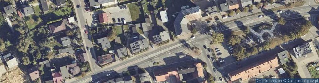 Zdjęcie satelitarne Kaliska ul.