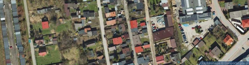 Zdjęcie satelitarne Kamienna ul.