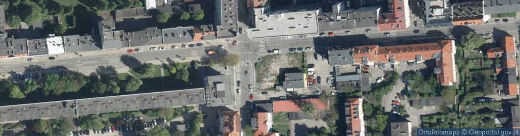 Zdjęcie satelitarne Katowicka ul.