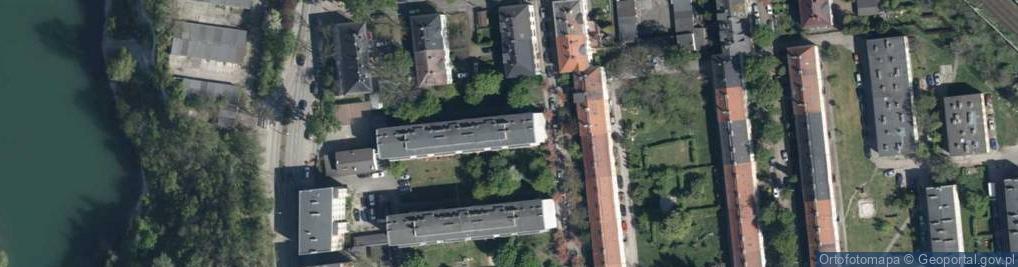 Zdjęcie satelitarne Karpacka ul.