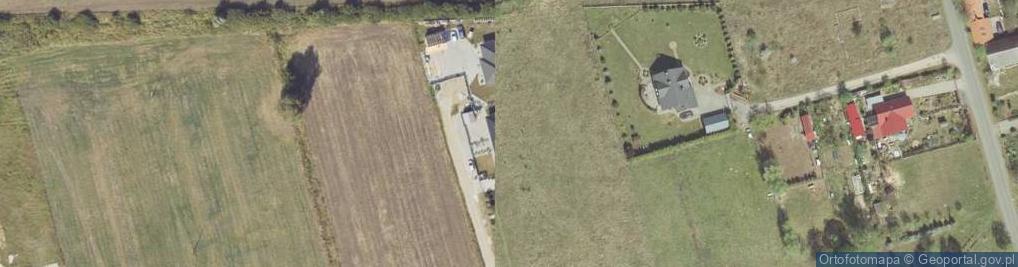 Zdjęcie satelitarne Kasztanowa ul.