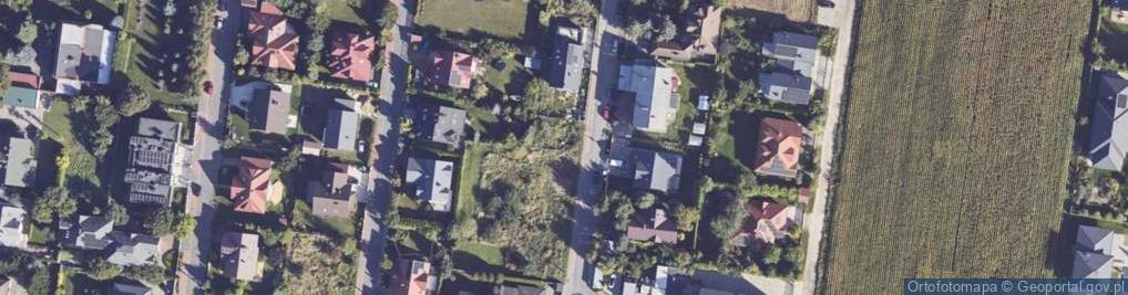Zdjęcie satelitarne Kapucka ul.