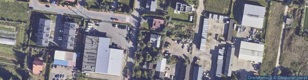 Zdjęcie satelitarne Kapucka ul.