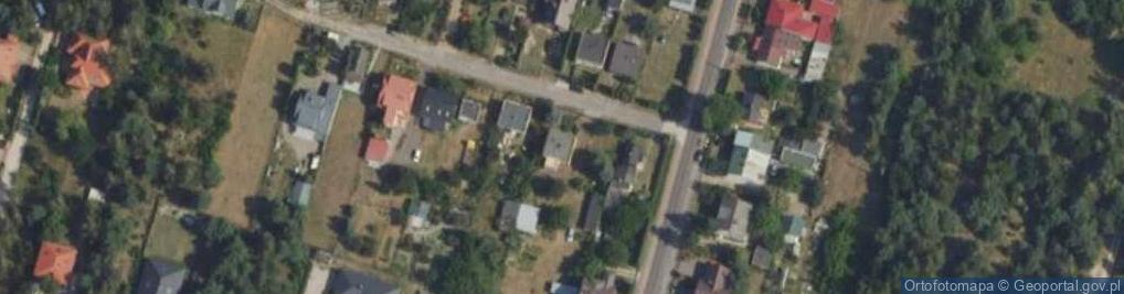 Zdjęcie satelitarne Kasztanowa ul.