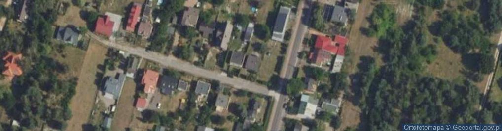 Zdjęcie satelitarne Kasztanowa ul.