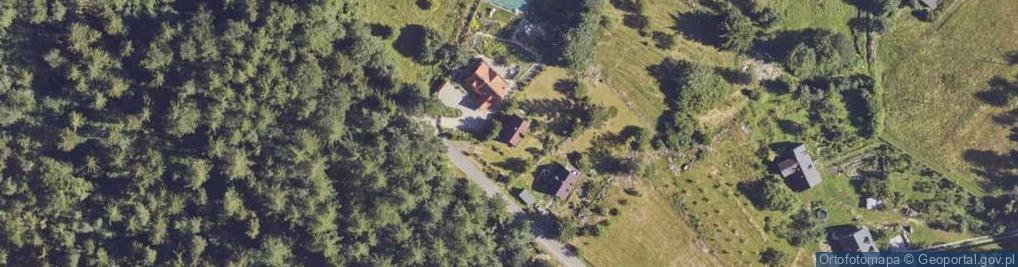 Zdjęcie satelitarne Karkonoska ul.