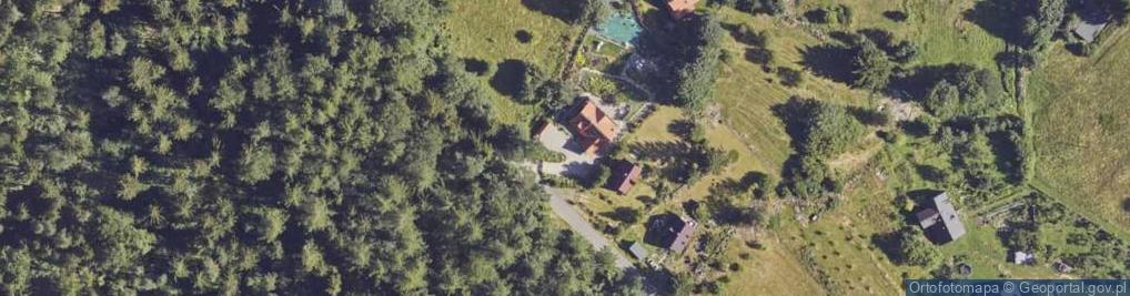 Zdjęcie satelitarne Karkonoska ul.