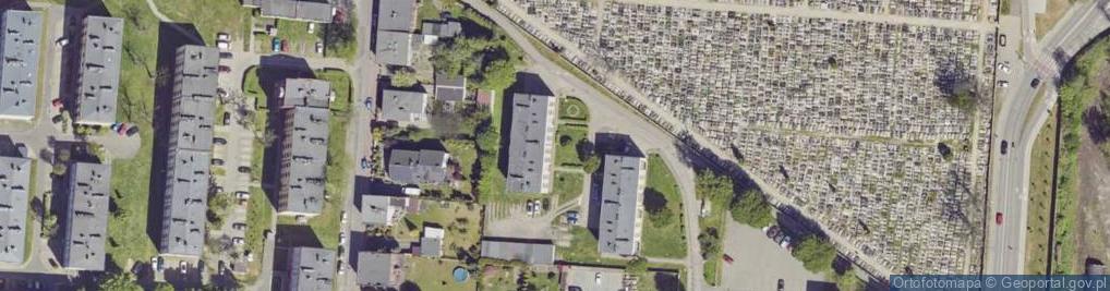 Zdjęcie satelitarne Kalwaryjska ul.