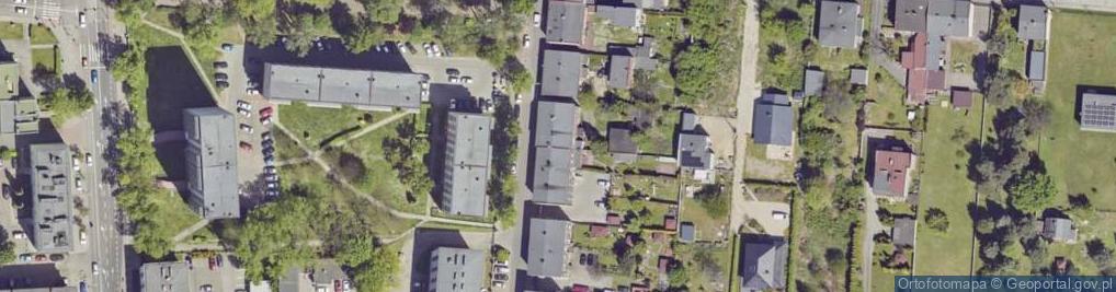 Zdjęcie satelitarne Kalwaryjska ul.