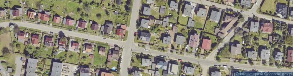 Zdjęcie satelitarne Kasztanowa ul.