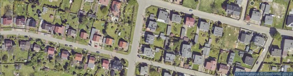 Zdjęcie satelitarne Kasztanowa ul.
