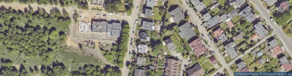 Zdjęcie satelitarne Kasztanowa ul.