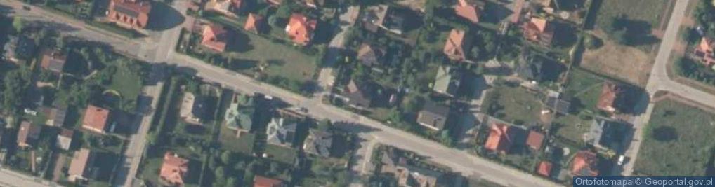 Zdjęcie satelitarne Kasztanowa ul.