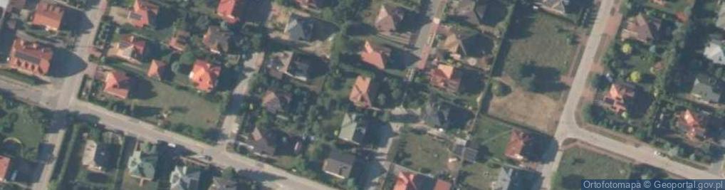 Zdjęcie satelitarne Kasztanowa ul.