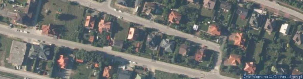 Zdjęcie satelitarne Kasztanowa ul.