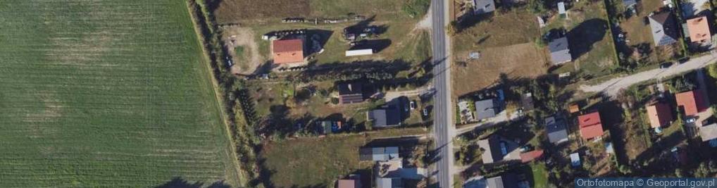 Zdjęcie satelitarne Kaliska ul.