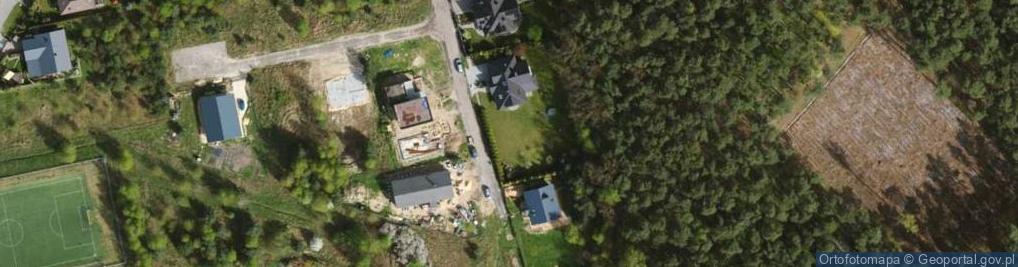 Zdjęcie satelitarne Kajakowa ul.
