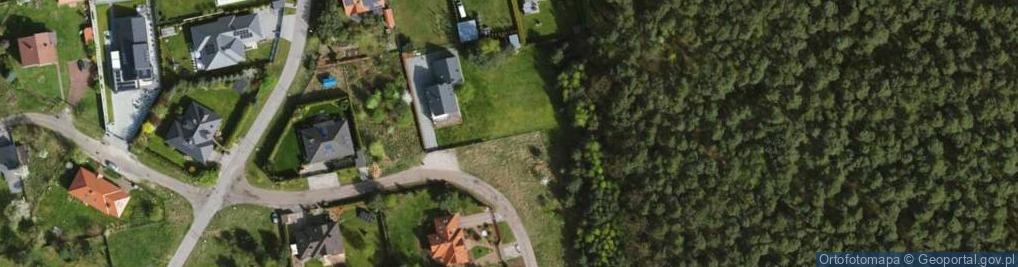Zdjęcie satelitarne Kajakowa ul.