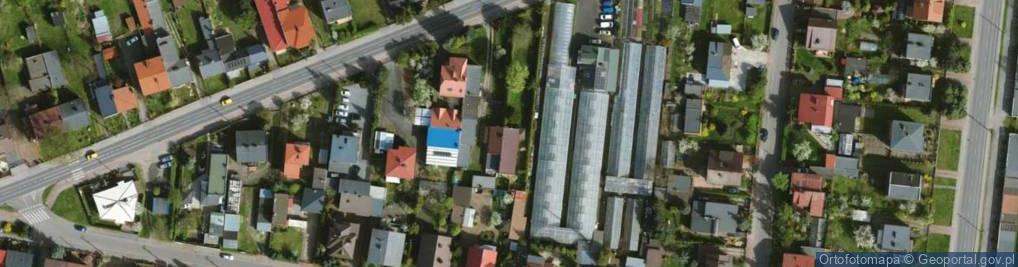 Zdjęcie satelitarne Karolinowska ul.