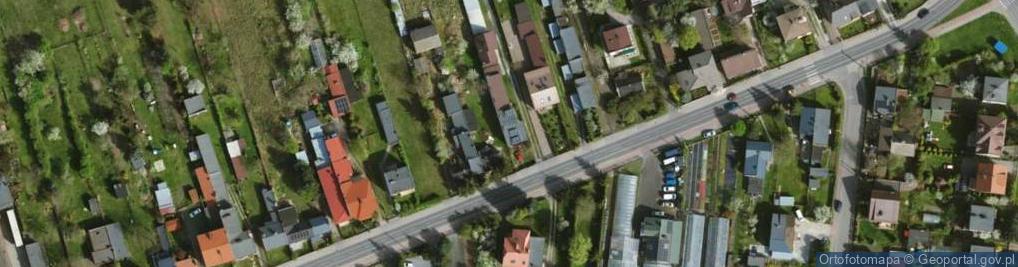 Zdjęcie satelitarne Karolinowska ul.