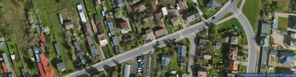 Zdjęcie satelitarne Karolinowska ul.