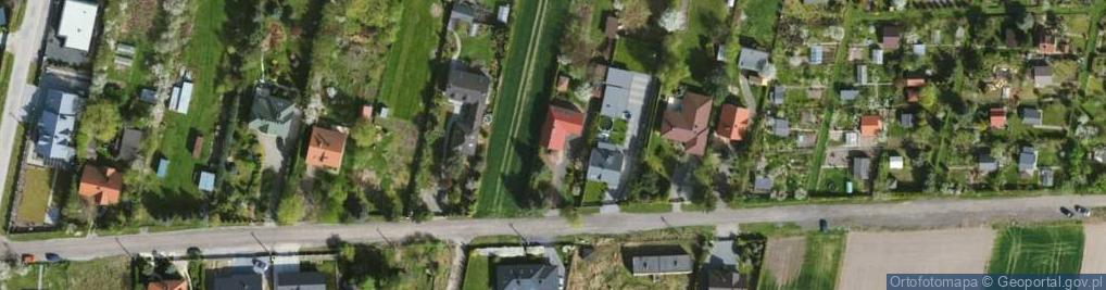 Zdjęcie satelitarne Kasztanowa ul.
