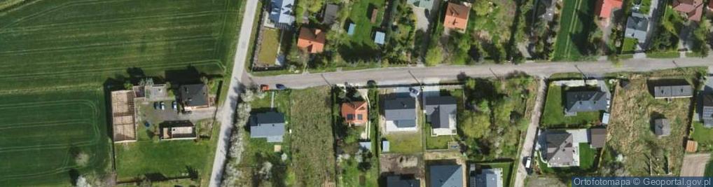 Zdjęcie satelitarne Kasztanowa ul.