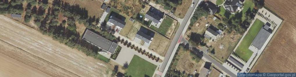 Zdjęcie satelitarne Kasztanowa ul.