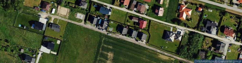 Zdjęcie satelitarne Kasztanowa ul.