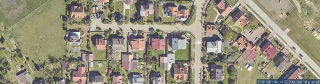 Zdjęcie satelitarne Kalinowa ul.