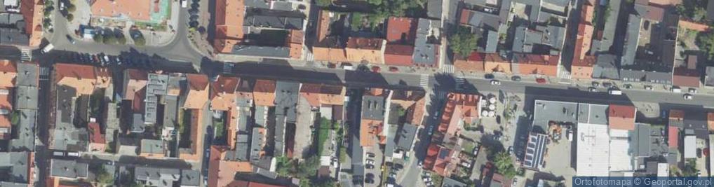 Zdjęcie satelitarne Kaliska ul.
