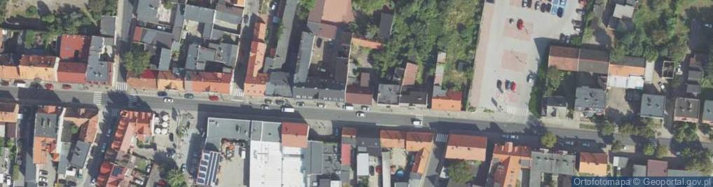 Zdjęcie satelitarne Kaliska ul.
