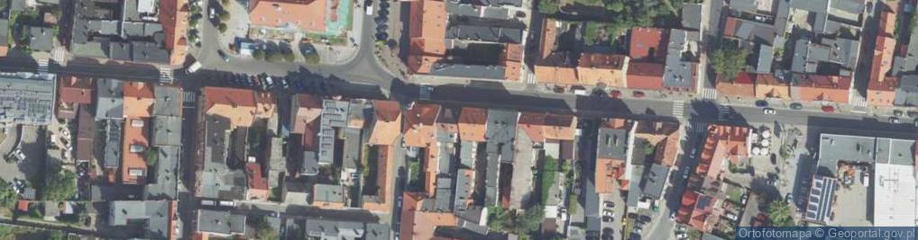 Zdjęcie satelitarne Kaliska ul.