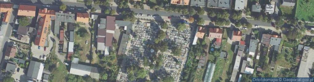 Zdjęcie satelitarne Kaliska ul.