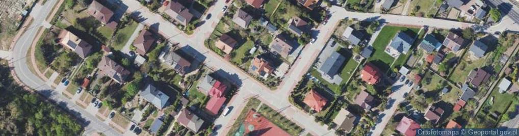 Zdjęcie satelitarne Kapitańska ul.