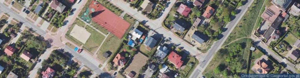 Zdjęcie satelitarne Kapitańska ul.