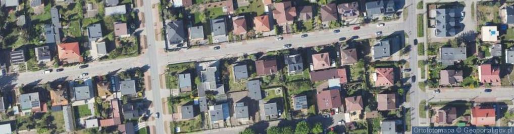 Zdjęcie satelitarne Kalinowa ul.