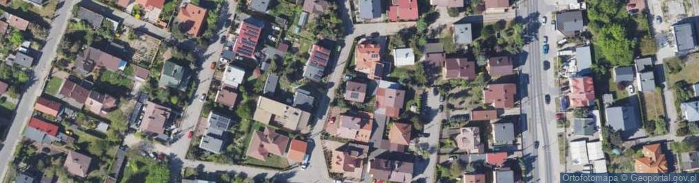 Zdjęcie satelitarne Kacza ul.