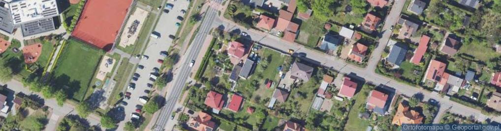 Zdjęcie satelitarne Kasztanowa ul.