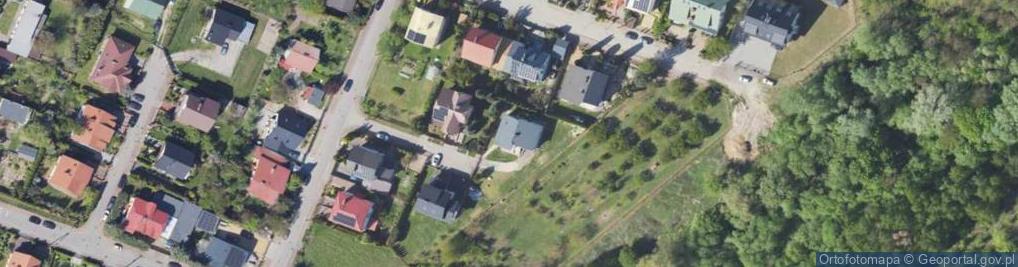 Zdjęcie satelitarne Kasztanowa ul.