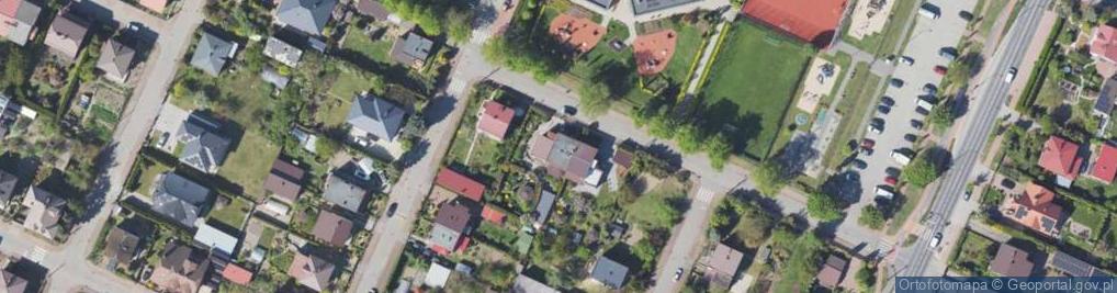 Zdjęcie satelitarne Kątowa ul.