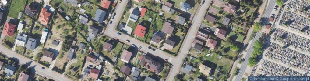 Zdjęcie satelitarne Kątowa ul.