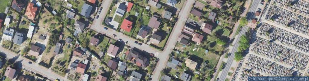 Zdjęcie satelitarne Kątowa ul.