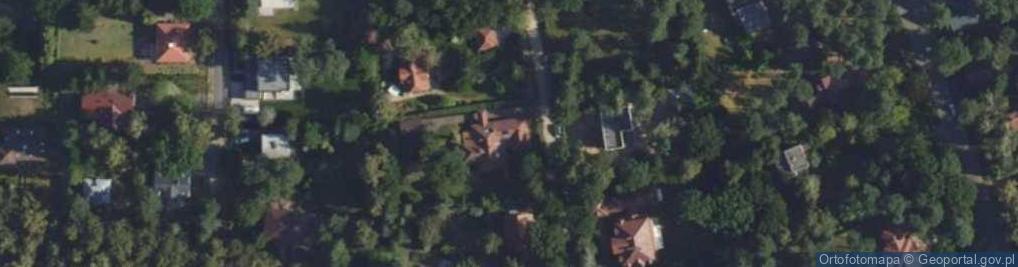 Zdjęcie satelitarne Kasztanowa ul.